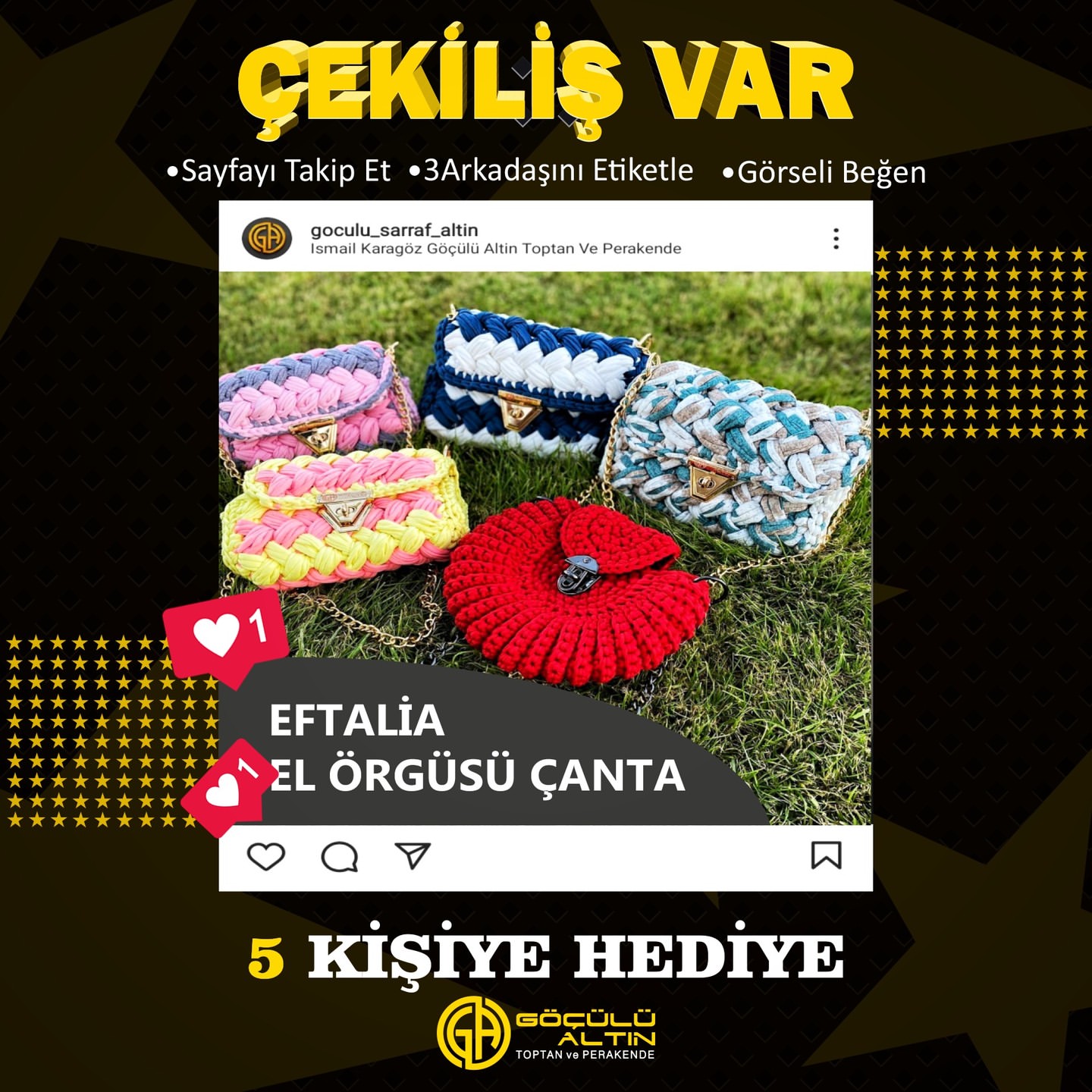 Göçülü INSTAGRAM ÇEKİLİŞİMİZ BAŞLADI